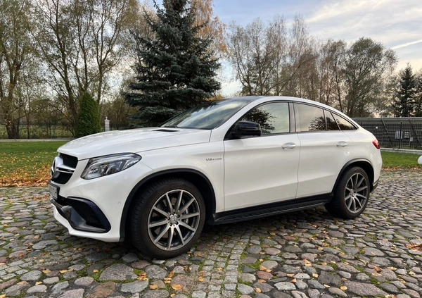 Mercedes-Benz GLE cena 215250 przebieg: 224530, rok produkcji 2017 z Golina małe 254